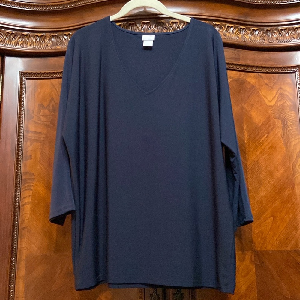 Chico’s Dolman Sleeve V-neck Top